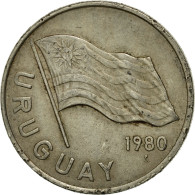Monnaie, Uruguay, 5 Nuevos Pesos, 1980, Santiago, TTB, Copper-Nickel-Zinc, KM:75 - Uruguay