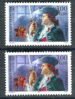 Variété - N° 3120 - 1 Exemplaire Bleu + 1 Violet ,  Neufs Luxe  -  Référence V590 - Unused Stamps