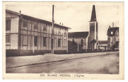 93 Le Blanc Mesnil  L'église Edit Godneff N°250 Cachet 1943 - Le Blanc-Mesnil