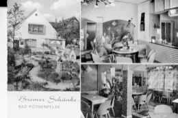 GERMAN  - VINTAGE POSTCARD BAD ROTHENFELDE - RESTAURANT BREMER SCHANKE HALFSHINING - NEW POST7206 - Bad Rothenfelde