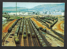 Espagne España Enpetrol Puertollano Renfe Transport Petrol Pour Chemin De Fer Spain Postcard Train Oil Transportation - Ciudad Real