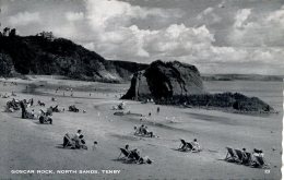 PEMBROKESHIRE -  TENBY - GOSCAR ROCK, NORTH SHORE  Dyf160 - Pembrokeshire