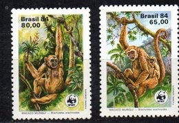 Serie Nº 1672/3  Brasil - Chimpanzés