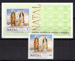 Sello Nº 947 + Hb-27  Brasil - Blocks & Sheetlets