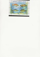 TURQUIE - BLOC FEUILLET N° 3172 A 3175 - FAUNE - POISSONS - ANNEE 2005 - Blocs-feuillets