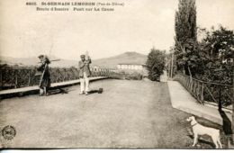 N°65073-cpa Saint Germain Lambron -route D'Issoire- - Saint Germain Lembron