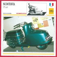 Scootavia 175 Cm3, Scooter De Ville, France, 1953, Le Rêve éternel D'une Auto à 2 Roues - Deportes