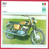 ISLO TS 250, Moto De Tourisme, Mexique, 1973, Un Nom Qui Cache Ses Origines - Sport