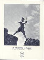 Entier Carte Postale Tout Droit Les éclaireurs De France Storch S1 Photo Aiglon Tir à L'arc Eclaireur Imp Blondel Neuve - Standard Postcards & Stamped On Demand (before 1995)