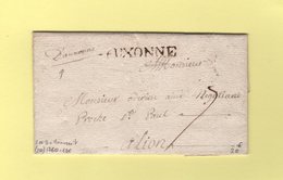 Auxonne - Cote D'Or - Manuscrit + Lenain N°3 - 1760 - Sans Correspondance - 1701-1800: Précurseurs XVIII