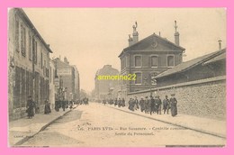 CPA PARIS Rue Saussure , Controle Commun Sortie Du Personnel - Arrondissement: 17