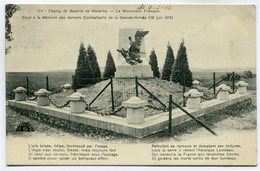 Delcampe - CPA - Carte Postale - Belgique - Champ De Bataille De Waterloo - Le Monument Français - 1912 ( SV5778) - Waterloo