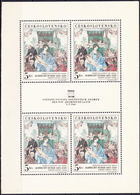 Delcampe - ** Tchécoslovaquie 1968 Mi 1805 Klb. (Yv 1653 Le Feuille), (MNH) - Blocks & Kleinbögen