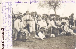 Delcampe - CARTE PHOTO : SERBIE SERBIA FOLKLORE COSTUME FETE SERBIAN FETE RELIGION 1900 DEUTSCHLAND TCHEQUIE CROATIA - Serbien