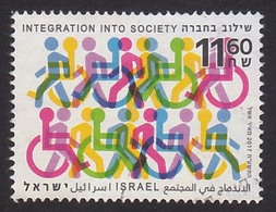 ISRAEL 2017 , INTEGRATION IN TO SOCIETY , USED - Used Stamps (without Tabs)