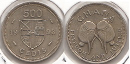 Ghana 500 Cedis 1998 KM#34 - Used - Ghana