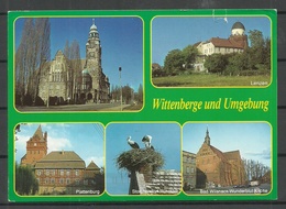 Deutschland Ansichtskarte WITTENBERGE An Der Elbe (Kr. Perleberg ) 1997 Gesendet, Mit Briefmarke - Wittenberge