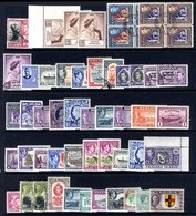 KING GEORGE VI M & U Collection Housed On Hagner Leaves In A Ring Binder Incl. Numerous Complete Sets From Malta 1948 Se - Altri & Non Classificati