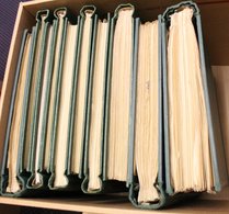 FOREIGN Collection Of M & U Housed In Ten Green Spring Back Albums. Noted - Austria, Belgium, China, Czechoslovakia, Ger - Autres & Non Classés