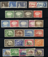 BRITISH COMMONWEALTH Chiefly KGV M Range On Hagner Leaves Incl. Aden Dhows To 1r (Cat. £130), 1939 Set (Cat. £120), Baha - Andere & Zonder Classificatie