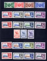 1935 Silver Jubilee Set, Complete Except For Egypt & Seychelles, UM. (244) - Andere & Zonder Classificatie