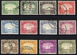 1937 Dhow Set VFU, SG.1/12. (12) Cat. £800 - Andere & Zonder Classificatie