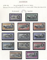 1938-50 Pictorial Defin Set, Perf SPECIMEN, Fresh M (½d & 1s Vals Have Single Perf Tone, 10s Has A Few Short Perfs). Sca - Autres & Non Classés