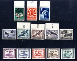 1950-86 UM Collection Housed In Two Lighthouse Hingeless Albums. Noted - 1952-53 Birds - 5 Vals (Cat. £490), 1950 Carint - Autres & Non Classés