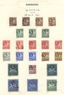 1912-35 U Collection On Leaves Incl. 1912-16 MCCA Set (excl. 4d) + Extras (Cat. £400), 1916-19 Vals To 2s, 1920 Victory  - Autres & Non Classés
