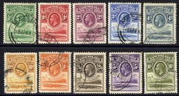 1933 MSCA Set, VFU (odd Blunt Perf), SG.1/10. (10) Cat. £375 - Other & Unclassified