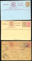 QV Postal Stationery Unused (17) & A Used Formula Stationery Postcard, Eight Are H&G 1 With A 1½d Brown On Blue Card, Th - Other & Unclassified