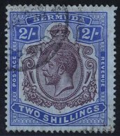 1918-22 MCCA 2s Purple & Blue/blue With Variety 'broken Crown & Scroll' FU Example, SG.51bb. (1) Cat. £350 - Other & Unclassified