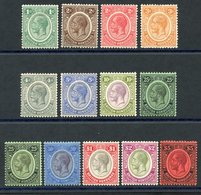 1922-33 MCCA & MSCA Set M ($1 Has Small Tone Spot), SG.124/137. (13) Cat. £350 - Autres & Non Classés