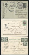 1901-17 Postal History Selection With 1901 PPC Of Geneva Franked 2st (5) Cancelled Siston Bilingual D/stamp, 1906 PPC Fr - Autres & Non Classés
