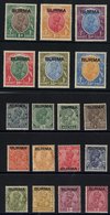 1937 Defin Set Complete, Fine M, SG.1/18. (18) Cat. £2500 - Autres & Non Classés