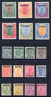 1937 Defin Set Complete, Fine M, SG.1/18. (18) Cat. £2500 - Autres & Non Classés