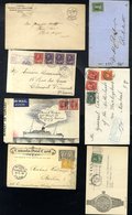 1863-1982 Range Of 61 Covers/stationery Incl. Newfoundland, Airmails, Censored, Registered, Airs, Postage Dues, Advertis - Other & Unclassified