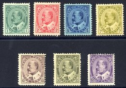 1903-12 KEVII Set Av M (faults) SG.173/187. (7) - Autres & Non Classés