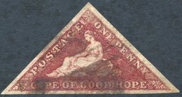 1863 1d Brownish-red, Good Margins, Smudgy Cancel, SG.18c. - Autres & Non Classés