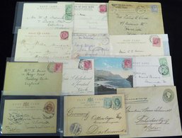 19th/20thC Covers, Postal Stationery & Postcards With Boer War Interest, Postmark Range With King-Williamstown, Simonsto - Autres & Non Classés