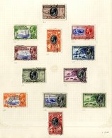 1907 ½d On 1d Carmine VFU, SG.17, 1921-26 Vals To 10s (10) VFU, 1932 Centenary To 3d VFU, 1935 Pictorial Defin Set VFU,  - Other & Unclassified