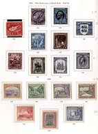 1880-1974 M & U Collection In A Printed Album Incl. 1880 1d Red Pl.215, 1882 To 2pi, 1894 To 4pi U, Various KGVI M Or U  - Autres & Non Classés
