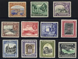 1934 Pictorial Defin Set, Fine M, SG.133/143. (11) Cat. £200 - Autres & Non Classés