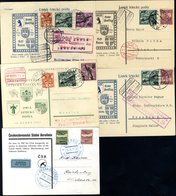 1927-37 First Flight Covers (5) From 1927 March 21st CSA/OLAG/LUFTHANSA Prague - Berlin Official Lufthansa Cacheted Card - Altri & Non Classificati