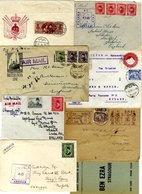 20thC Range Of Covers With Illustrated PPC's & Postal Stationery, Several Pyramid And Sphinx Vals Incl. Reg To Italy, Ar - Otros & Sin Clasificación