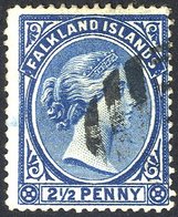 1891-1902 2½d Prussian Blue (deep Shade), Nicely U, SG.29. (1) Cat. £140 - Autres & Non Classés