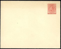 1913-32 KGV 1d Envelope Apparently Type I, VFU, Heijtz F2a. Cat. £90. - Autres & Non Classés