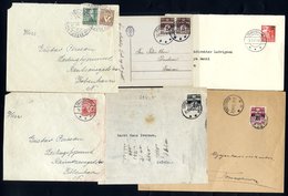 1940-91 Covers Range Incl. The 1940 Surcharged Issues On Covers Comprising 20o On 15o (2 Covers), 20o On 1o (2 Covers) 2 - Autres & Non Classés