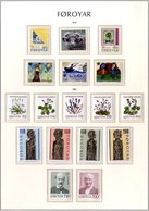 1975-2004 UM Collection Of Stamps & M/Sheets On Lighthouse Hingeless Leaves In A Spring Back Binder From The 1975 Map Se - Autres & Non Classés