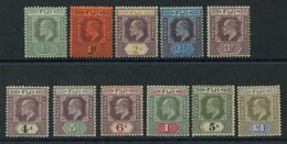1903 CCA Set, M (5s With Offset On Reverse), SG.104/14. (11) Cat. £450 - Other & Unclassified